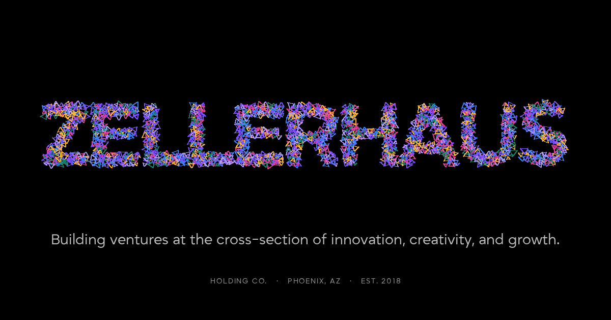 Screenshot of RoomBoost AI, RoomBoost AI is listed as an interior design venture within the Zellerhaus portfolio